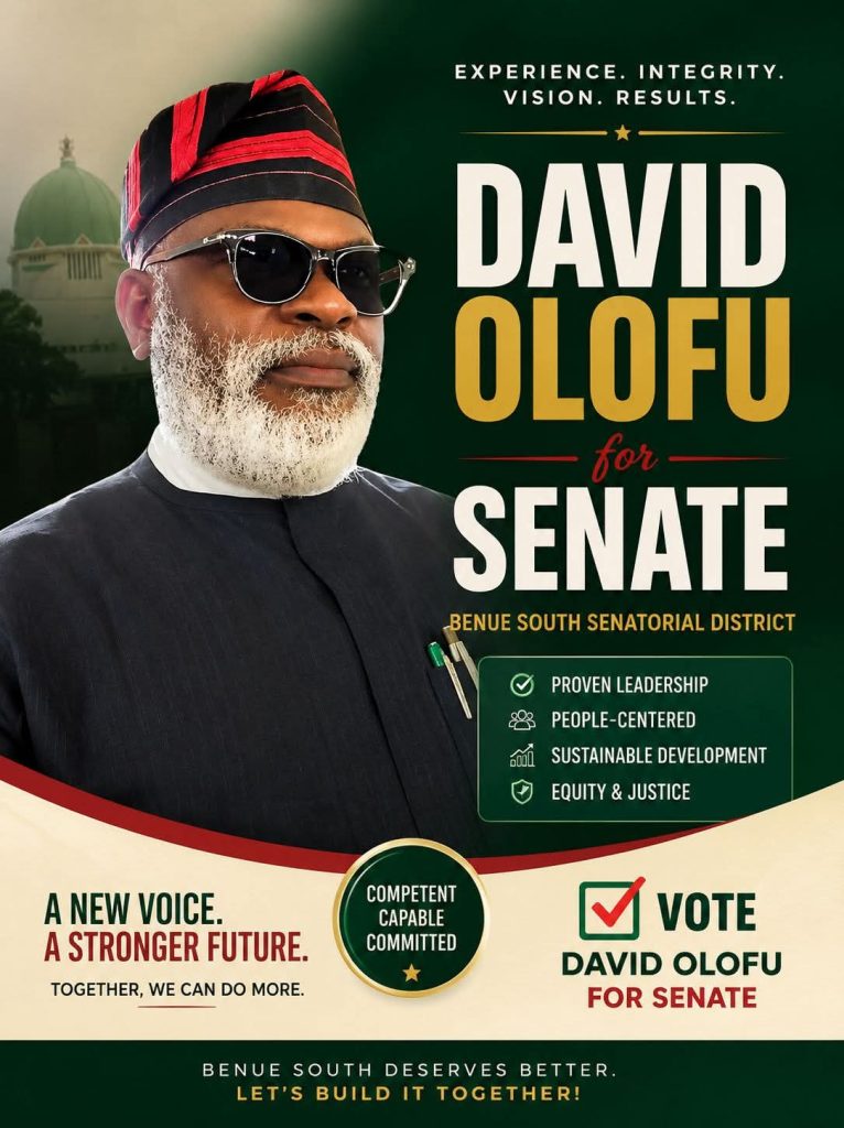 THE DAWN OF BENUE SOUTH: DR. DAVID OLOFU AND THE PROMISE OF A NEW LEASE OF LIFEFrom the Desk of ProgressBy Kelly Agaba whatsapp image 2026 06 17 at 9.31.32 pm