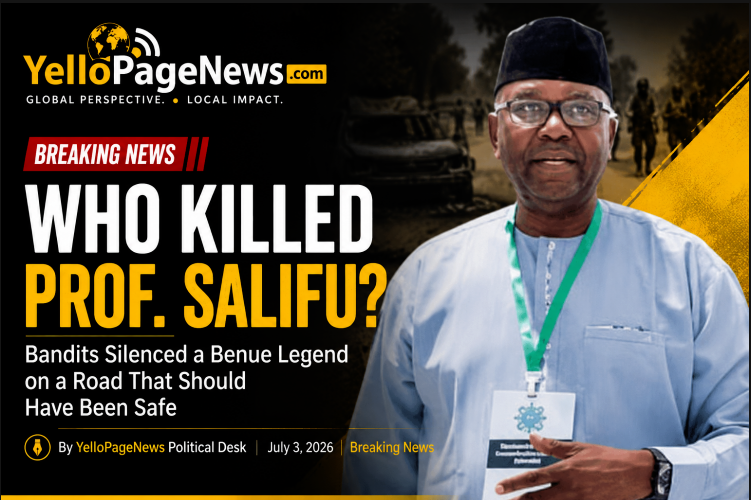 WHO KILLED PROF. SALIFU? WHO KILLED PROF. SALIFU?